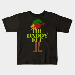 The Elf Daddy - Elf Family Matching Kids T-Shirt